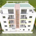 R+3 avec penthouse