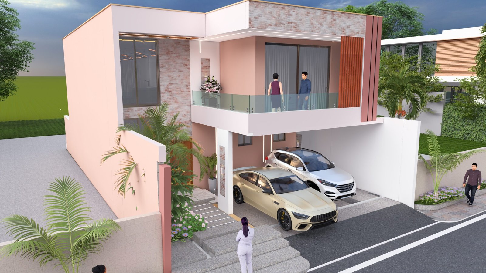 Deux villas duplex jumelées Yamoussoukro